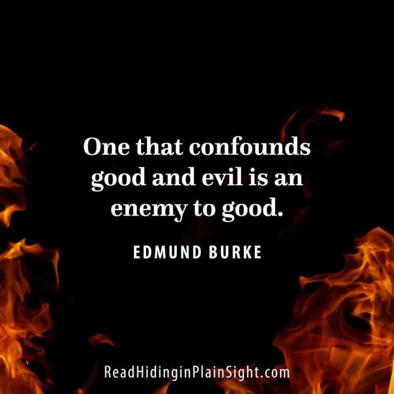 One that confounds good and evil is an enemy to good.